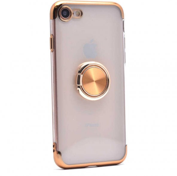 Teleplus iPhone 8 Kılıf Lazer Yuzuklu Silikon  + Nano Ekran Koruyucu - 3