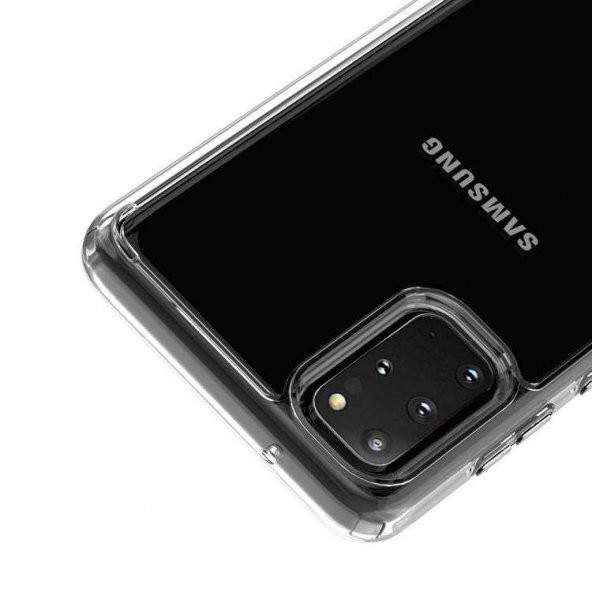 Teleplus Samsung Galaxy S20 Plus Kılıf Coss Sert Hibrit Silikon  + Tam Kapatan Ekran Koruyucu + Kamera Nano Ekran Koruyucu - 3