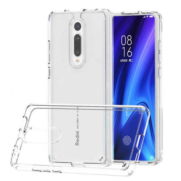 Teleplus Xiaomi Mi9T Kılıf Coss Sert Hibrit Silikon - 2