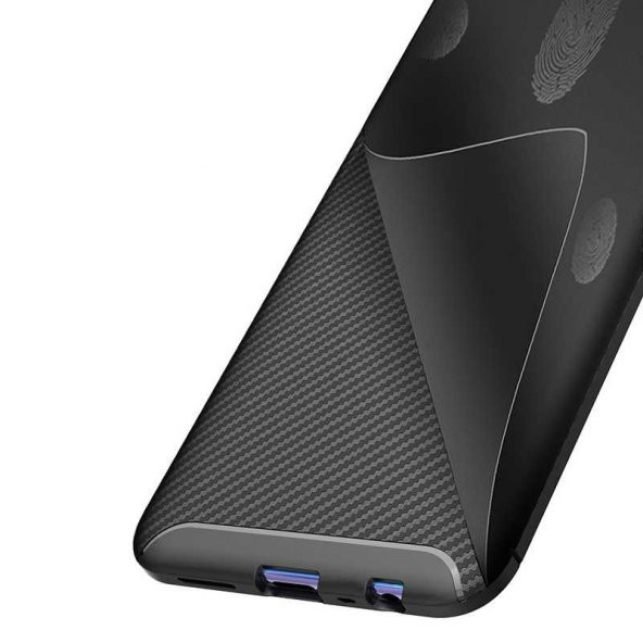 Teleplus Realme 6i Kılıf Negro Karbon Silikon - 6