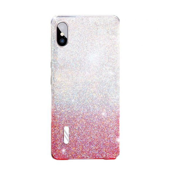 Teleplus iPhone XS Max Kılıf Simli Gard Sert Silikon  + Nano Ekran Koruyucu