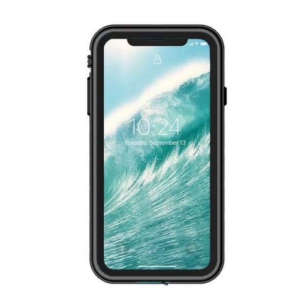 Teleplus iPhone XS Max Kılıf Çift Katmanlı 360 Profesyonel Su Geçirmez