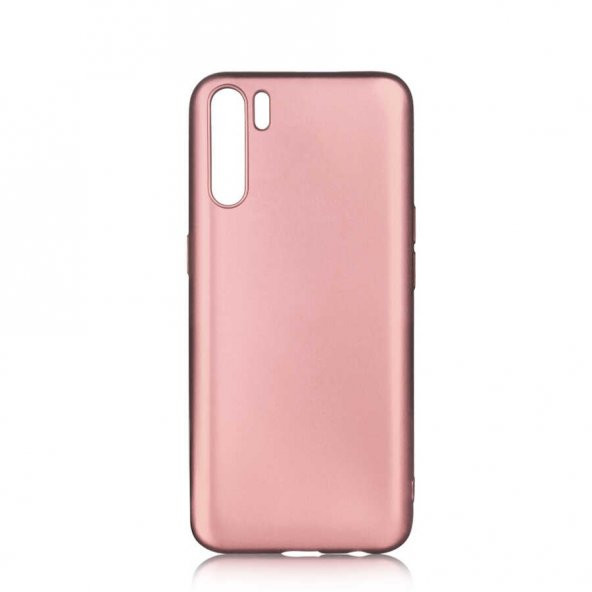 Teleplus Oppo Reno3 Kılıf Lüks Mat Silikon  + Nano Ekran Koruyucu - 5