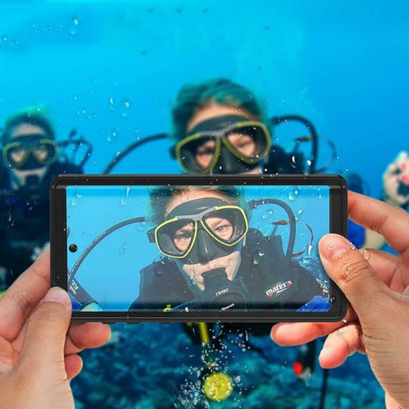 Teleplus Samsung Galaxy S10 Kılıf Çift Katmanlı 360 Profesyonel Su Geçirmez - 3