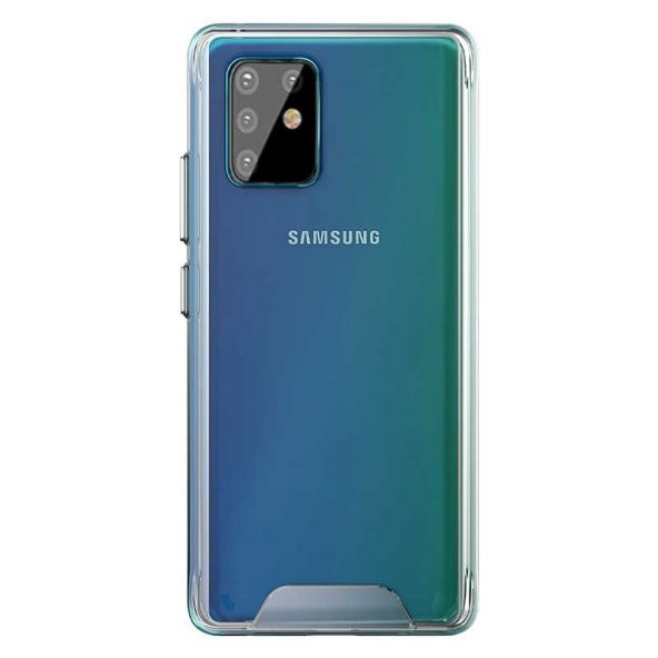 Teleplus Samsung Galaxy Note 10 Lite Kılıf Gard Darbeye Dayanıklı Silikon  + Nano Ekran Koruyucu + Kartlıklı Slim Cüzdan
