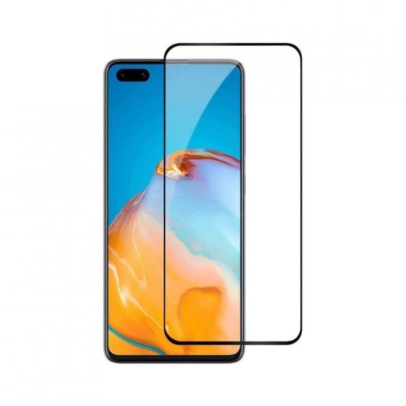 Teleplus Huawei P40 Kılıf Darbe Korumalı Silikon  + Tam Kapatan Ekran Koruyucu - 4