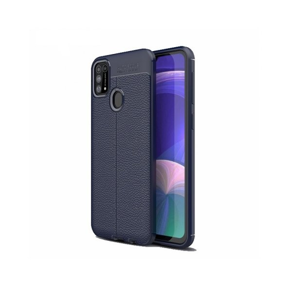 Teleplus Samsung Galaxy M31 Kılıf Deri Dokulu Silikon - 7
