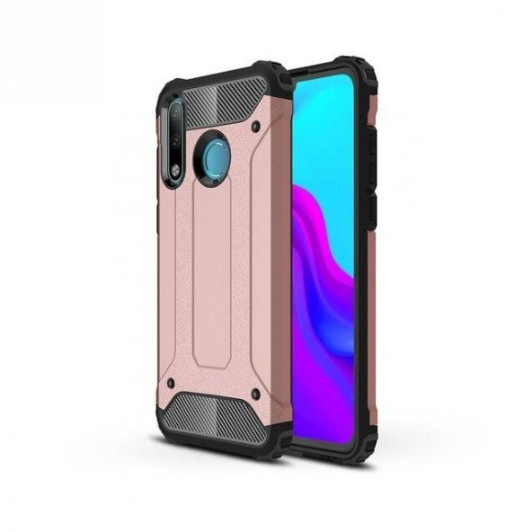 Teleplus Huawei P40 Lite E Kılıf Çift Katmanlı Tank Silikon - 7