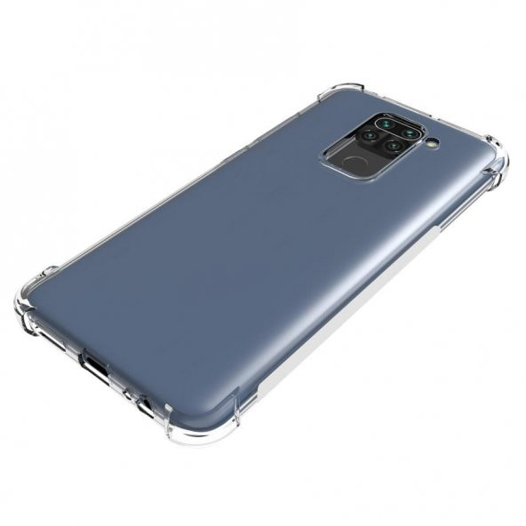 Teleplus Xiaomi Redmi Note 9 Kılıf Darbe Korumalı Tank Silikon  + Nano Ekran Koruyucu - 3