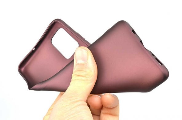 Teleplus Samsung Galaxy A41 Kılıf Lüks Mat Silikon + Nano Ekran Koruyucu - 8