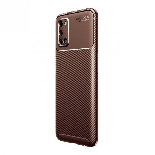 Teleplus Oppo A92 Kılıf Ultra Soft Negro Karbon Silikon  + Nano Ekran Koruyucu - 5