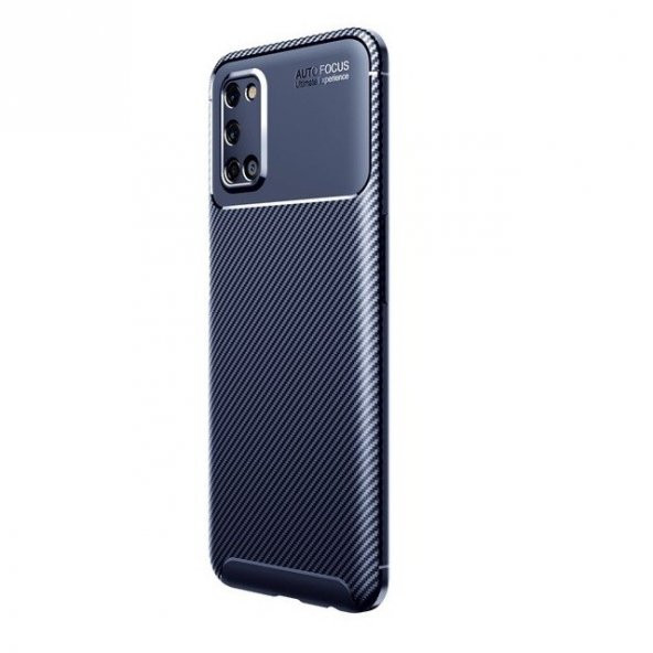 Teleplus Oppo A92 Kılıf Ultra Soft Negro Karbon Silikon  + Nano Ekran Koruyucu - 9