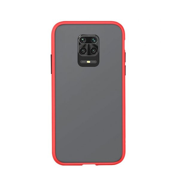 Teleplus Xiaomi Redmi Note 9S Kılıf Fri Mat Sert Kapak - 5