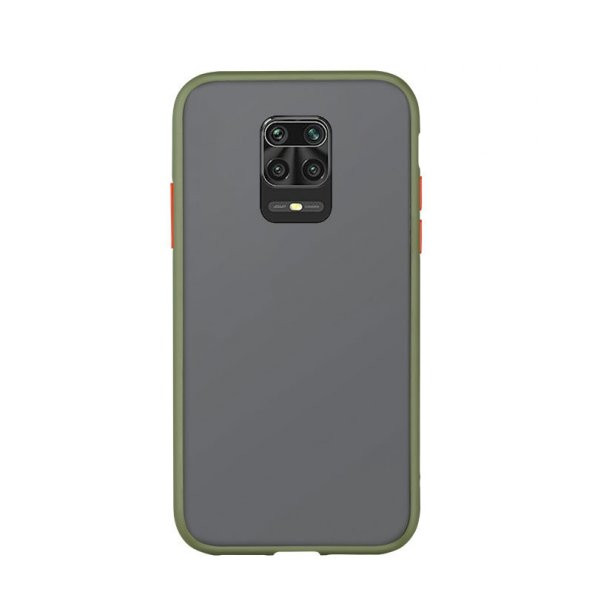 Teleplus Xiaomi Redmi Note 9S Kılıf Fri Mat Sert Kapak - 7