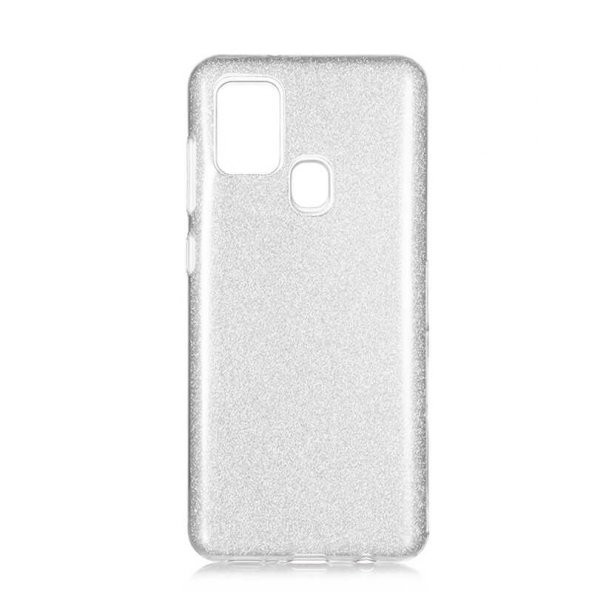 Teleplus Samsung Galaxy A21S Kılıf Simli Silikon - 3