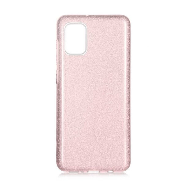 Teleplus Samsung Galaxy A31 Kılıf Simli Silikon - 3