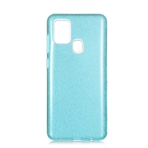 Teleplus Samsung Galaxy A21S Kılıf Simli Silikon - 6