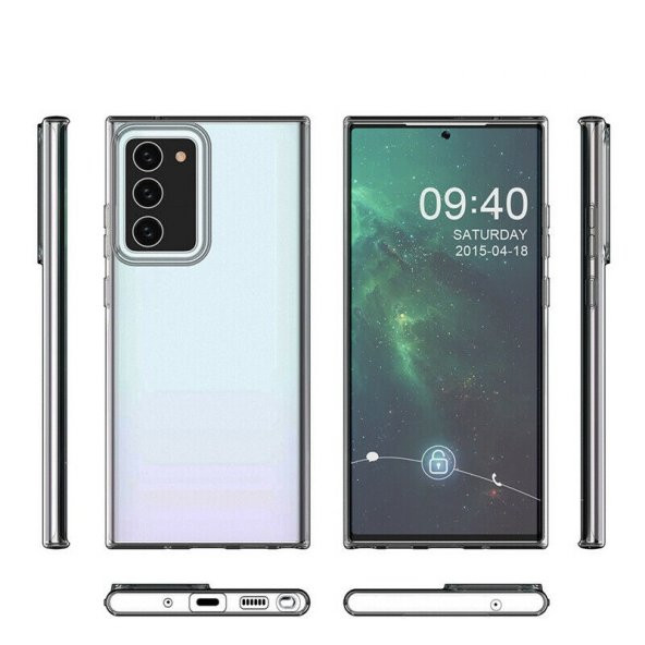 Teleplus Samsung Galaxy Note 20 Kılıf Lüks Silikon - 2