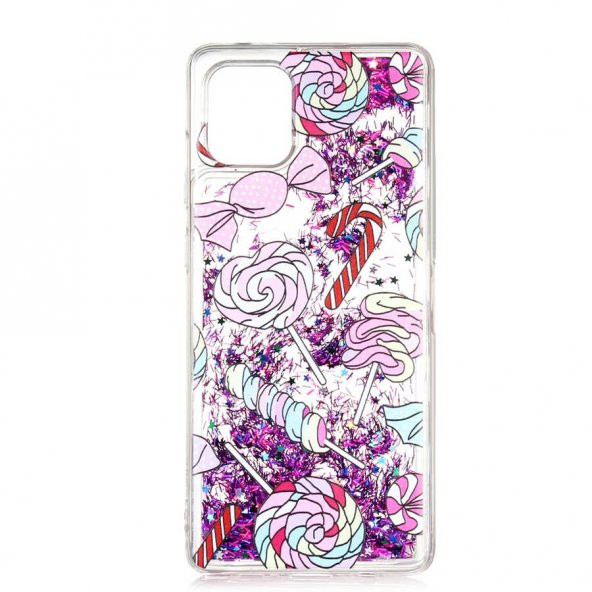 Teleplus Samsung Galaxy A31 Kılıf Sulu Desenli Silikon - Resim 3