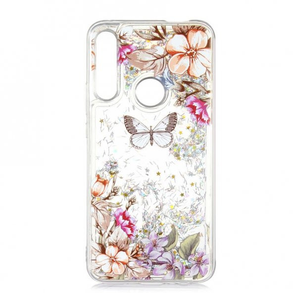 Teleplus Samsung Galaxy A20s Kılıf Sulu Desenli Silikon - 1