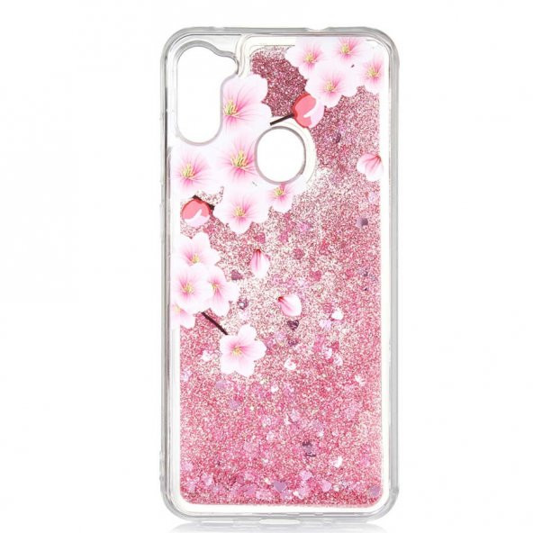 Teleplus Samsung Galaxy M11 Kılıf Sulu Desenli Silikon - 2