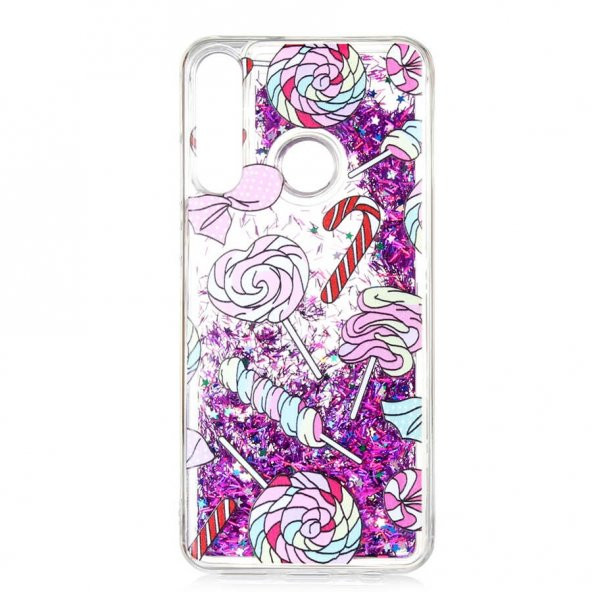 Teleplus Huawei Y6P Kılıf Sulu Desenli Silikon - 3