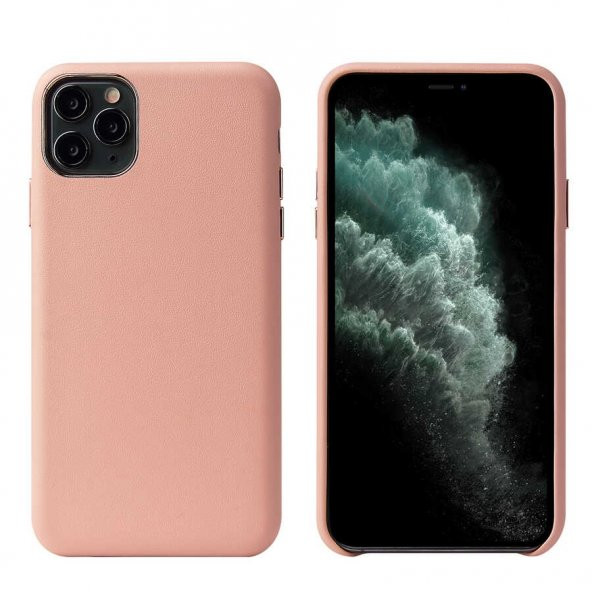 Teleplus iPhone 11 Kılıf Deri Lansman Tipi İçi Süet Silikon - 4