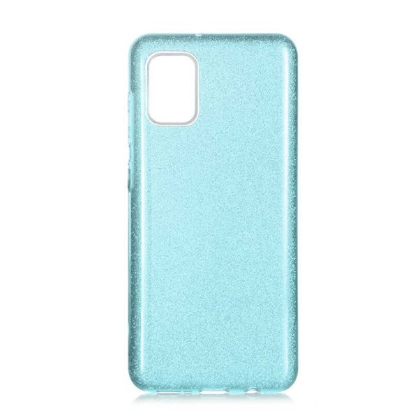 Teleplus Samsung Galaxy A31 Kılıf Simli Silikon - 6