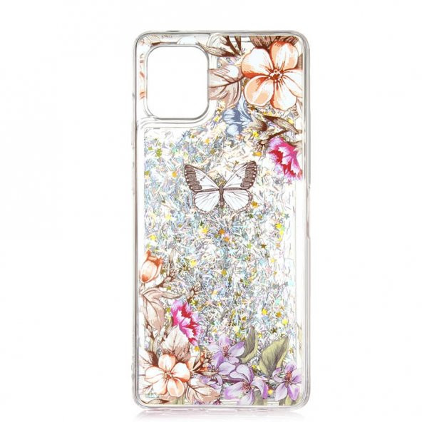 Teleplus Samsung Galaxy A31 Kılıf Sulu Desenli Silikon