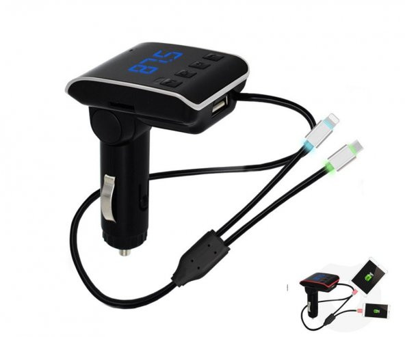 2.1A Çift Usb - Fm Transmitter