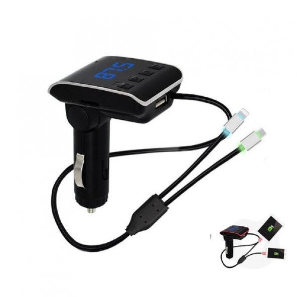2.1A Çift Usb - Fm Transmitter - 2