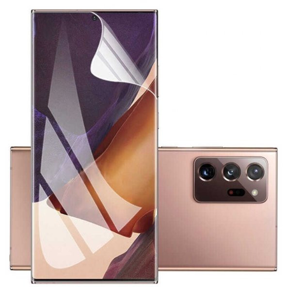 Galaxy Note 20 Ultra Zore Süper Pet Ekran Koruyucu Jelatin - 2