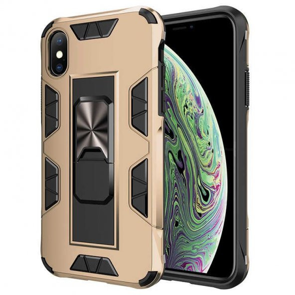 Apple iPhone XS Max 6.5 Kılıf Zore Volve Kapak - 3