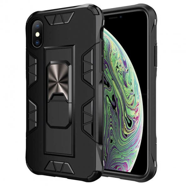 Apple iPhone XS 5.8 Kılıf Zore Volve Kapak - 4