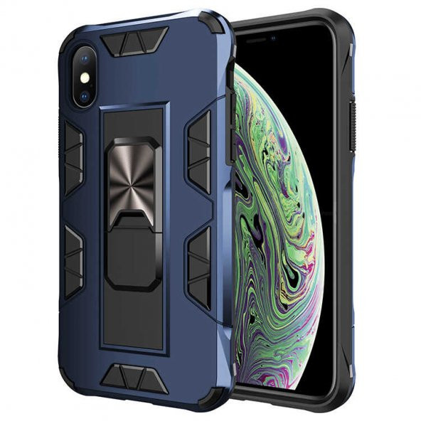 Apple iPhone XS 5.8 Kılıf Zore Volve Kapak - 5