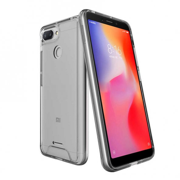 Xiaomi Redmi 6 Kılıf Zore Gard Silikon - 2