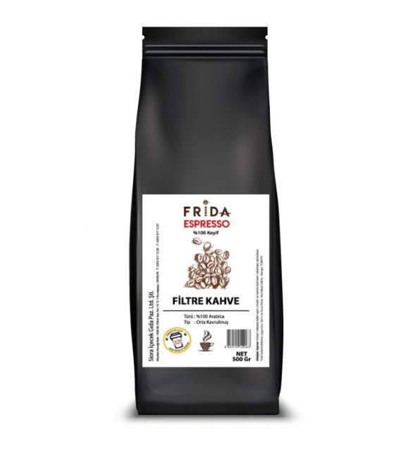 Frida Espresso Filtre Kahve - 500 Gr.