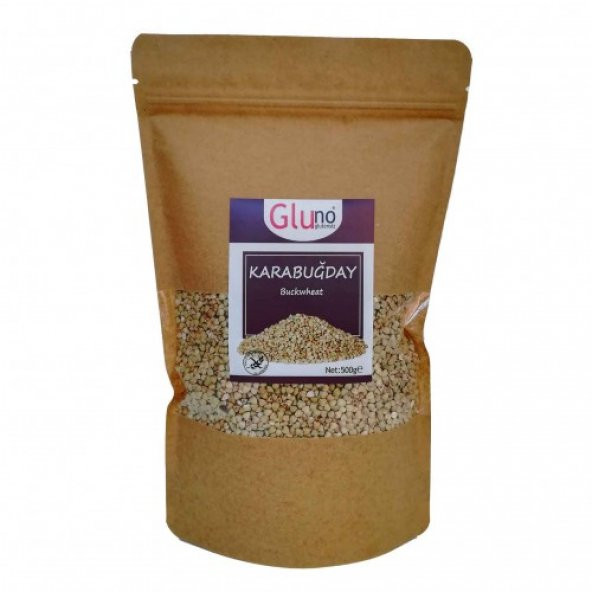 Gluno Glutensiz Çiğ Karabuğday Tane 500 Gr - 1