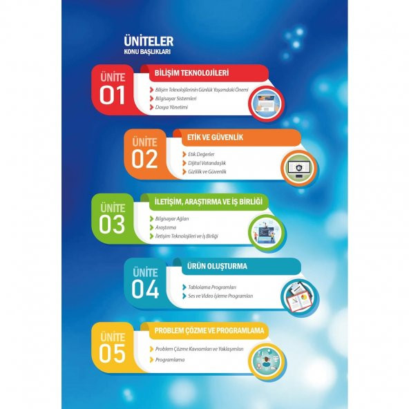 Bilişim Teknolojileri ve Yazılım Dersi 6. Sınıf Akıllı Defter - 2