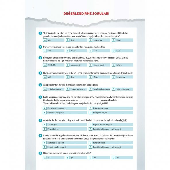 Teknoloji ve Tasarım Dersi 8. Sınıf Akıllı Defter - 5