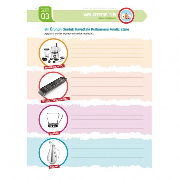 Teknoloji ve Tasarım Dersi 8. Sınıf Akıllı Defter - 9