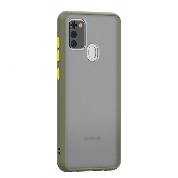 Teleplus Samsung Galaxy M21 Kılıf Fri Mat Silikon  + Nano Ekran Koruyucu - 5
