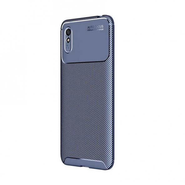 Teleplus Xiaomi Redmi 9A Kılıf Negro Karbon Dokulu Silikon - 7
