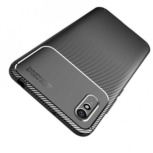 Teleplus Xiaomi Redmi 9A Kılıf Negro Karbon Dokulu Silikon - 8