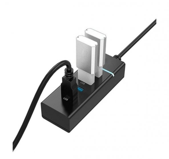 4 Port USB 3.0 Çoğaltıcı Çoklayıcı Hub Switch Çoklu Cihaz - 6