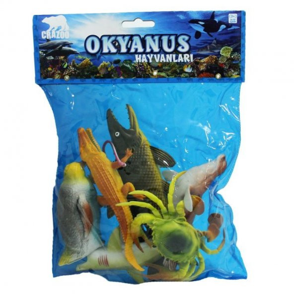 Sunman Okyanus Hayvanları Poşetli - 4