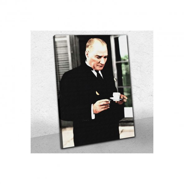 İyi Olsun Kahve Içen Atatürk 40 x 60 cm