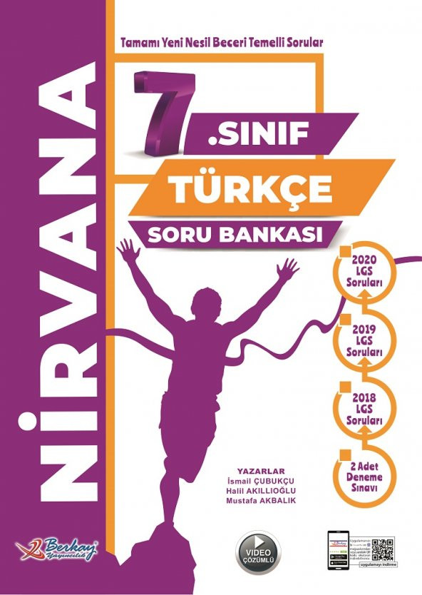 Berkay Yayınları 7. Sınıf Nirvana Türkçe Soru Bankası 2021