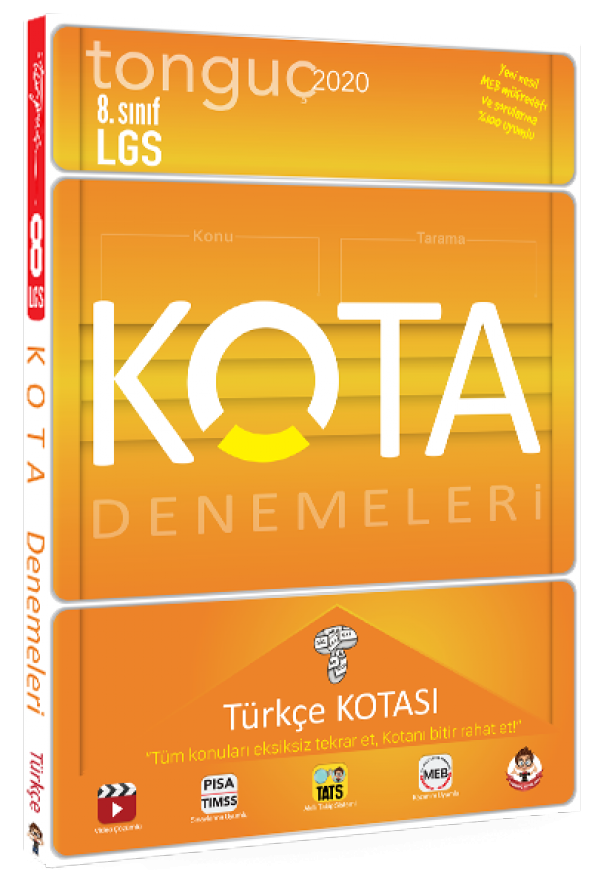 Tonguç Akademi KOTA Konu Taramaları Türkçe Kotası - 1
