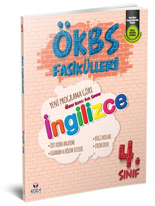 Koza Yayın ÖKBS (Özet Konu Bol Soru) Fasikülleri İngilizce 4